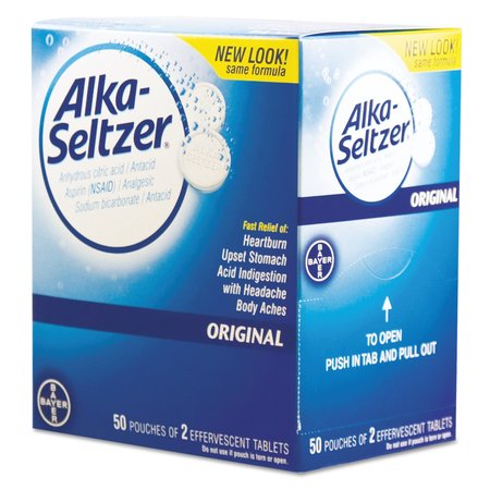 ALKA-SELTZER Antacid and Pain Relief Refills, PK50 80659297